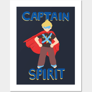 capt spirit Posters and Art